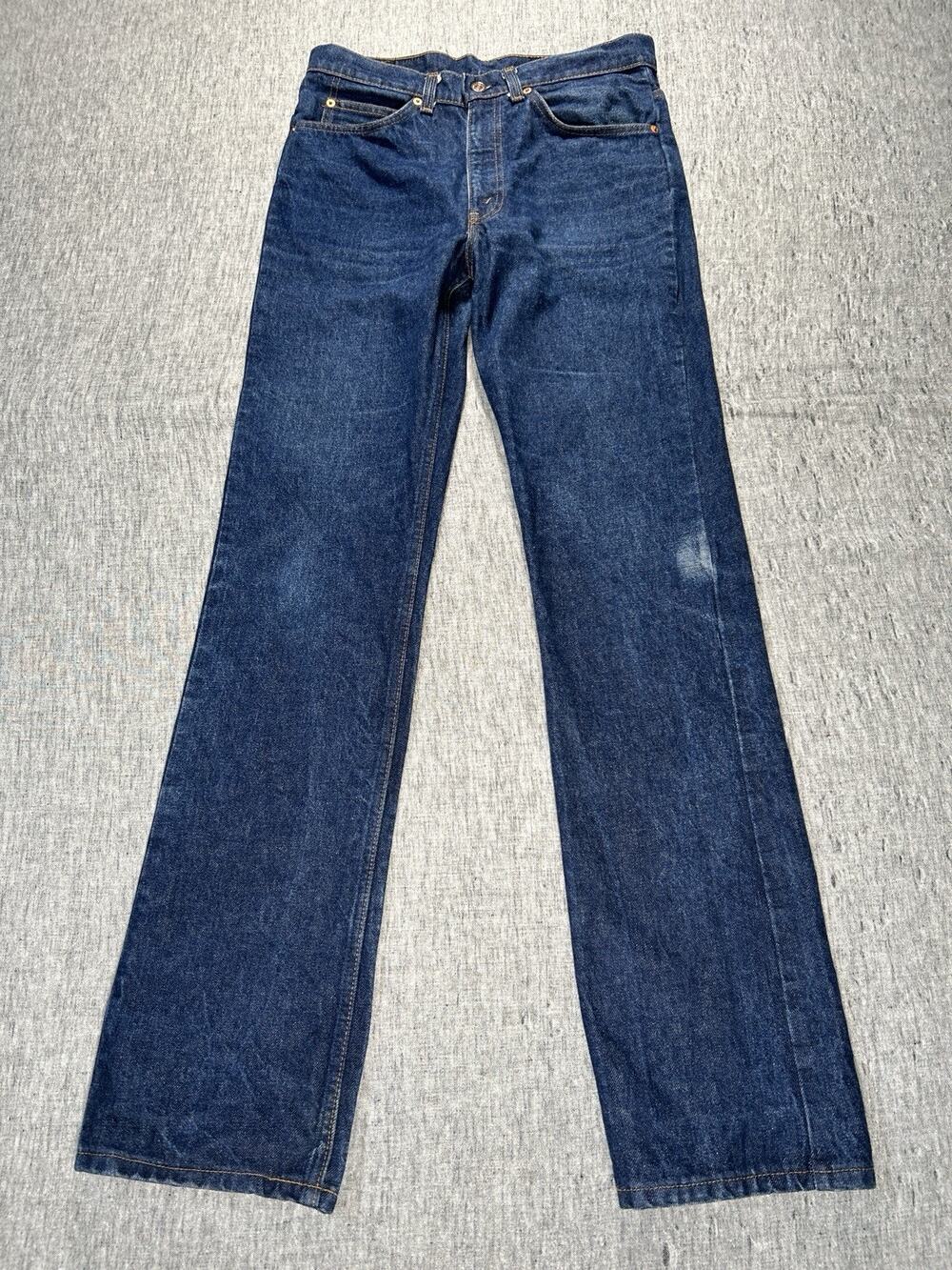 Vintage Levis 20517-0217 Bootcut Jeans Mens 33x36 Orange Tab Made In USA